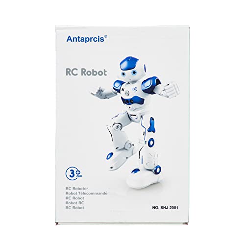 ANTAPRCIS Ferngesteuerter Roboter Spielzeug für Kinder, Intelligent Programmierbar RC Roboter mit Gestensteuerung, LED Licht und Musik, RC Spielzeug für Kinder Jungen Mädchen Geschenk - 8