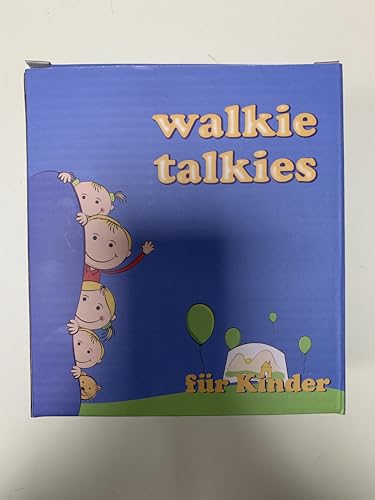 Walkie Talkies für Kinder 3er Pack, 8 Kanäle 2 Wege Radio Kinder Spricht Spielzeug für 3 bis 12 Jungen Mädchen Geschenk, 3 KM Lange Reichweite für Outdoor Camping Spiel - 12