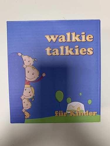 Walkie Talkies für Kinder 3er Pack, 8 Kanäle 2 Wege Radio Kinder Spricht Spielzeug für 3 bis 12 Jungen Mädchen Geschenk, 3 KM Lange Reichweite für Outdoor Camping Spiel - 10