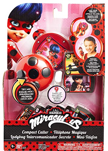 Bandai – Miraculous Ladybug – Zaubertelefon – spricht Deutsch – Verkleiden – Rollenspiel – 39797 - 9