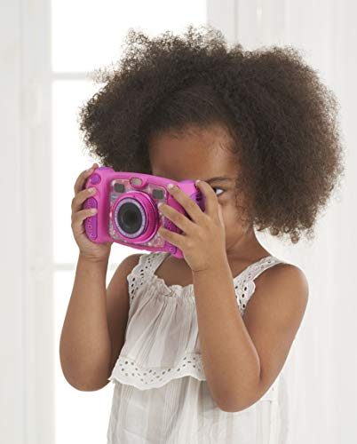 Vtech Kidizoom Duo 5.0 Digitale Kamera für Kinder, 5 MP, Farbdisplay, 2 Objektive, Pink Englische Version Rosa - 8