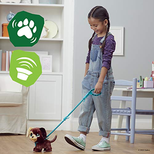 Hasbro FurReal Walkalots Große Racker Hund interaktives Tierchen, Tolle Tiergeräusche und Wackellauf-Bewegung, Ab 4 Jahren geeignet, F1996 - 6