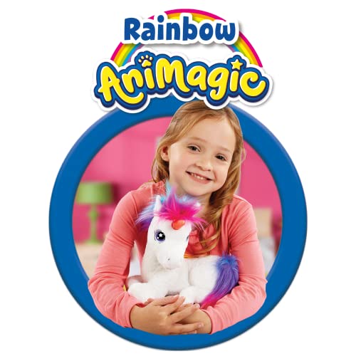 Animagic 31224.43 – Rainbow, mein Einhorn mit Lichteffekten, Elektronisches Haustier - 9