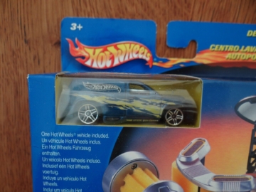 Detail Center Anlage Hot Wheels Bahn Spielzeug Auto Set Rennbahn Mattel 2002 NEU