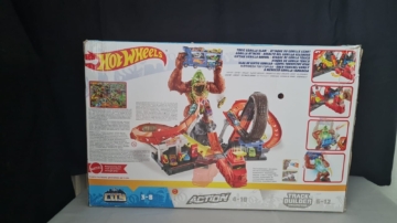 Hot Wheels Autorennbahn City Slam Gorilla, mit Geräuschen von Mattel GTT94