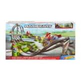 Mattel GCP27 - Hot Wheels - Mario Kart - Rundkurs Rennbahn, Deluxe Track-Set