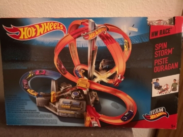 Seltene Hot wheels SPIN STORM NEU  Mattel CDL45 Ohne Batterien Rennbahn 